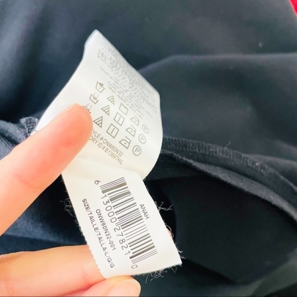 BCBGMAXAZRIA Black Anah Cold-Shoulder Midi Dress Large - Picture 6 of 9